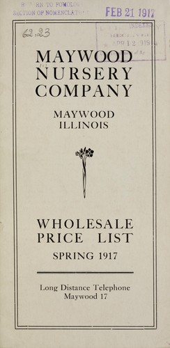 Wholesale price list