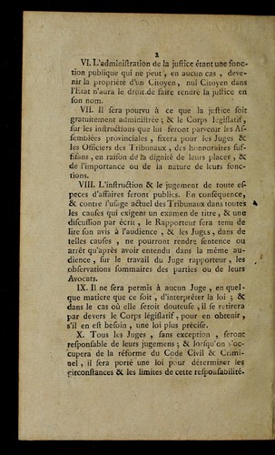 Constitution du pouvoir judiciaire
