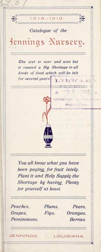 Catalogue of the Jennings Nursery