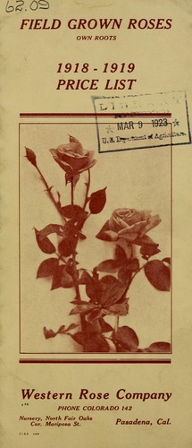 Field grown roses, own roots