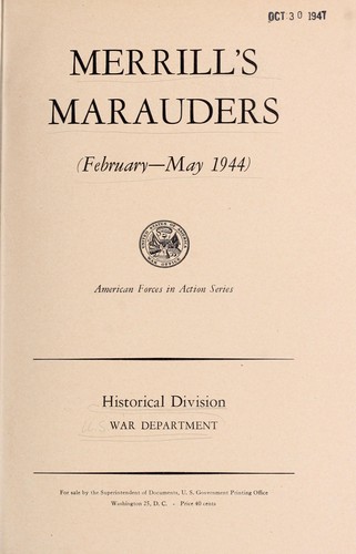 Merrill's marauders (February-May 1944)