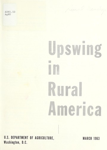 Upswing in rural America.