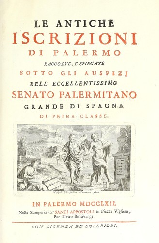 Le antiche iscrizioni di Palermo