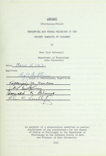 Perceptual and verbal mediation in the concept learning of children ...