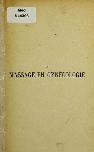 Le massage en gyn©♭cologie