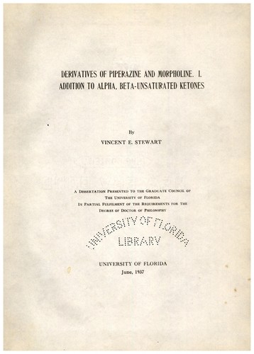 Derivatives of piperazine and morpholine I