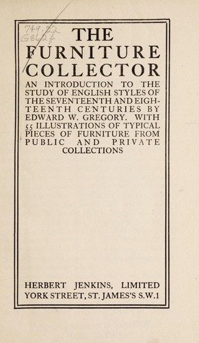 The furniture collector