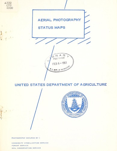 Aerial photography status maps