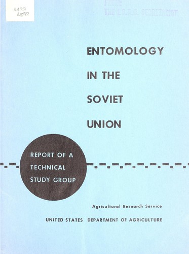 Entomology in the Soviet Union