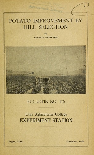 Potato improvement by hill selection