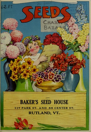 Price list of Baker's high grade vegetable and flower seeds for 1920