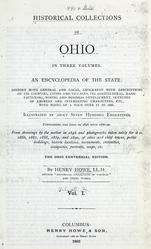 Historical collections of Ohio