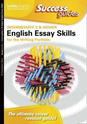 Essay Skills For Intermediate 2 And Higher English Writing Portfolio