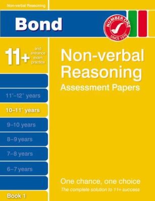 Bond NonVerbal Reasoning Assessment Papers 1011 Years Book 1