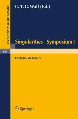 Proceedings of Liverpool Singularities  Symposium I University of Liverpool 196970
            
                Lecture Notes in Mathematics