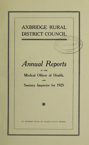[Report 1925]