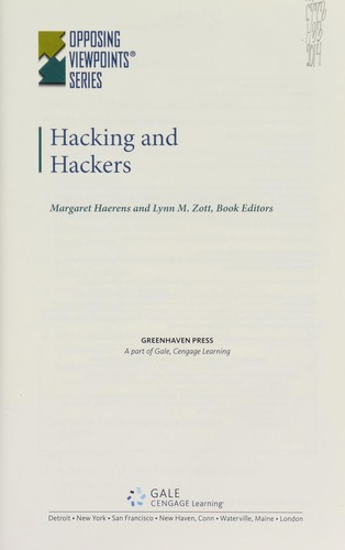 Hacking and hackers
