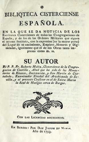 Biblioteca Cisterciense Española