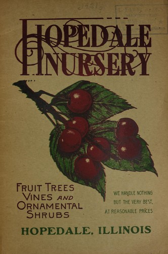 Fruit trees, vines and ornamental shrubs