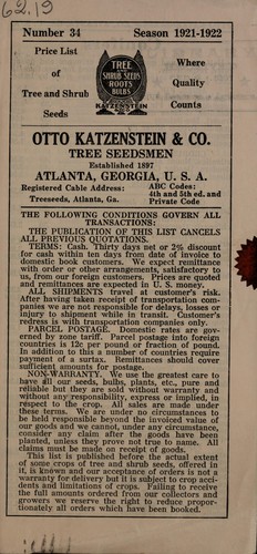 Price list of tree and shrub seeds