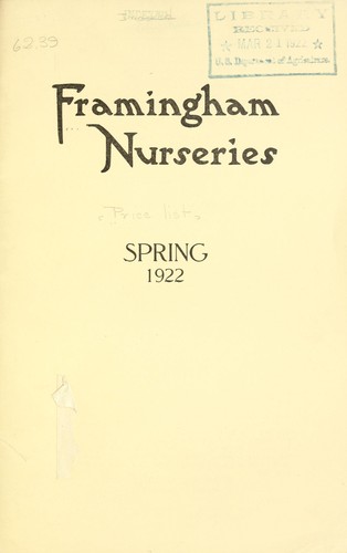 Spring 1922 [catalog]