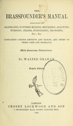 The brassfounder's manual