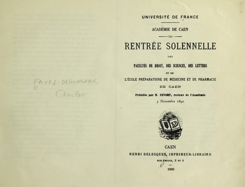 Discours de M. le Dr Fayel