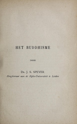 Het Buddhisme