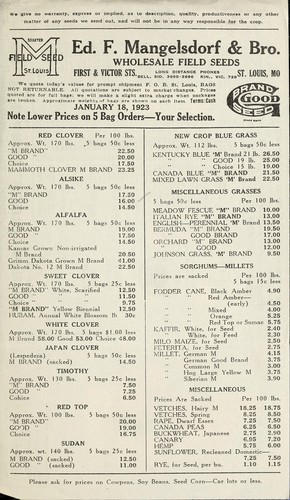 Wholesale field seeds