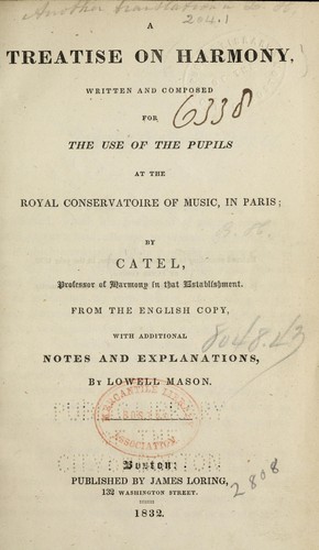 A treatise on harmony