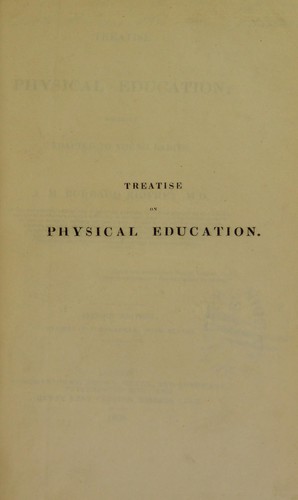 Treatise on physical education : specially adapted to young ladies
