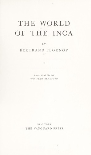 The world of the Inca.