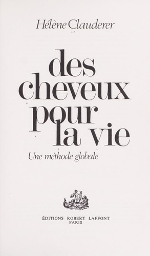 Des cheveux pour la vie