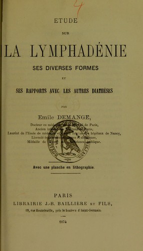 ©tude sur la lymphad©♭nie
