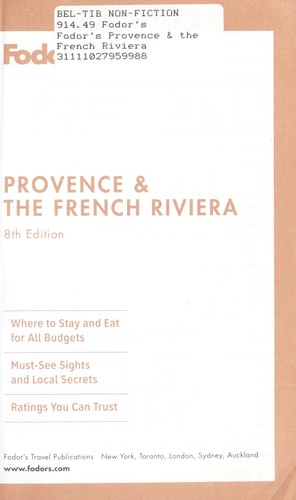 Provence & the French Riviera