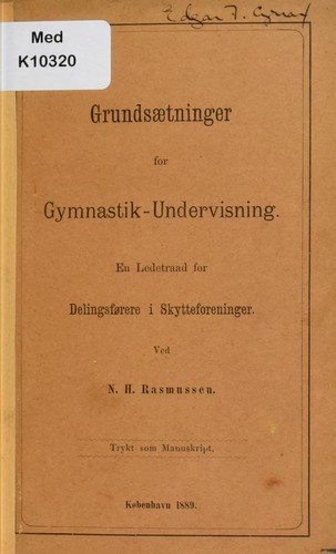 Grunds©Œtninger for gymnastik-undervisning