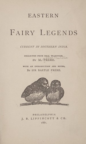Eastern fairy legends current in southern India