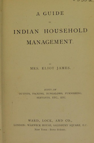 A guide to Indian household management