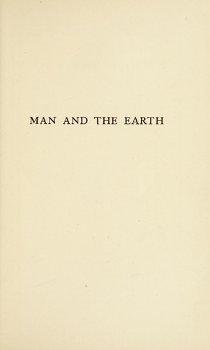 Man and the earth