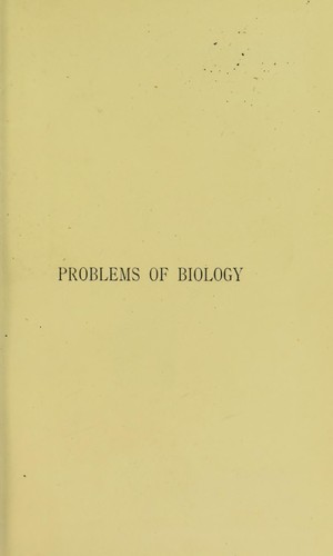 Problems of biology