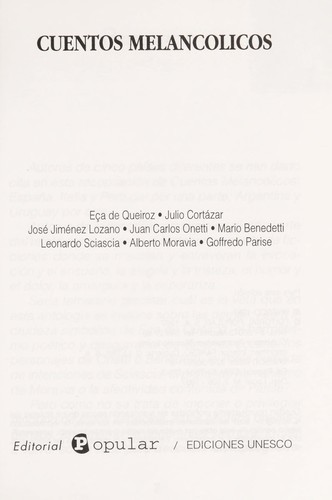 Cuentos Melancolicos