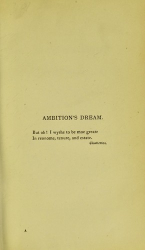 Ambition's dream