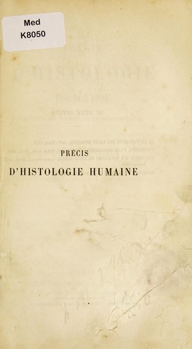 Pr©♭cis d'histologie humaine