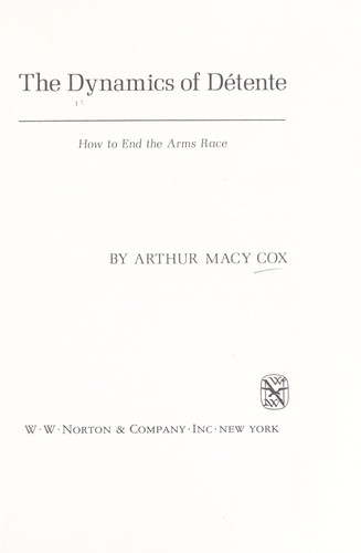 The dynamics of détente