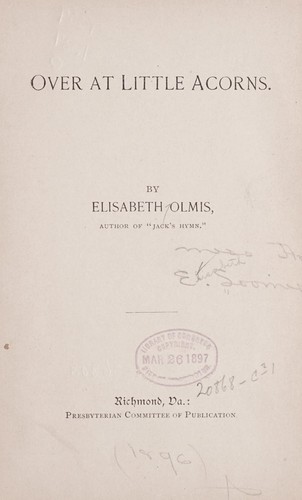 Over at Little Acorns