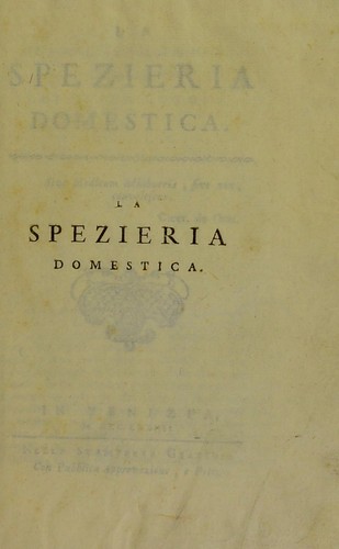 La spezieria domestica