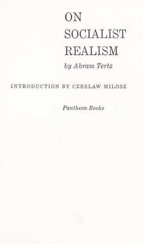 On Socialist Realism