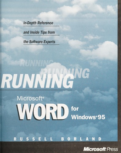 Running Microsoft Word for Windows 95