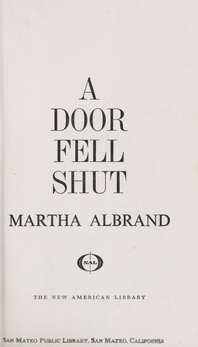 A door fell shut