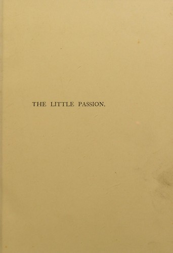 The Little Passion ...
